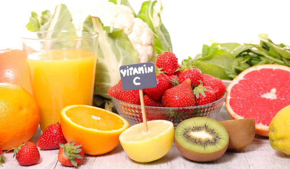 Fruits high in vitamin C